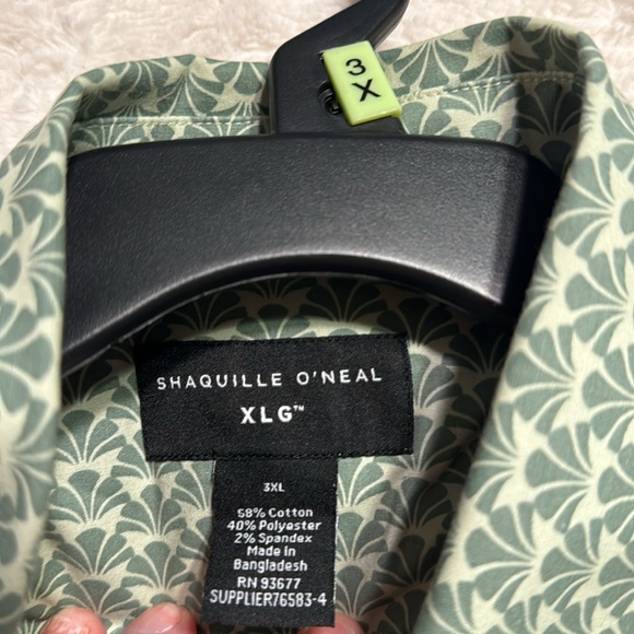 Shaquille O’Neil 3XL button down shirt excellent condition. - Picture 2 of 4